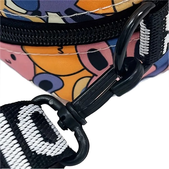 Kawaii Cartoon Bunny Rabbit Crossbody Messenger Bag Handbag Purse Zipper New - Picture 4 of 8